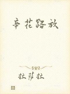 辛花路放