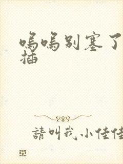 呜呜别塞了啊抽插