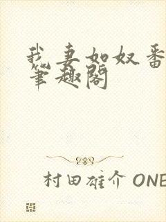 我妻如奴番外篇笔趣阁