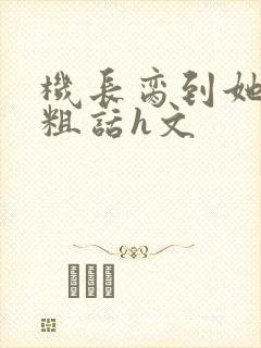 机长脔到她哭h粗话h文