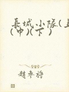 长城小队(上)(中)(下 )