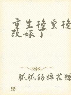 重生后皇后娘娘改嫁了