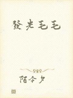 发光毛毛