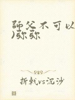 师父不可以(限)弥弥