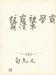 校霸被学霸玩到崩溃车