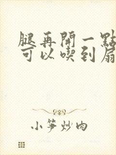 腿再开一点我就可以吃到扇贝了