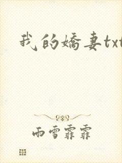 我的娇妻txt