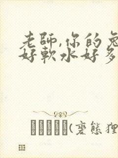 老师,你的兔子好软水好多