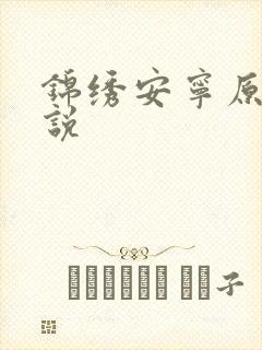 锦绣安宁原著小说