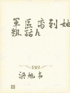 军区脔到她哭h粗话h