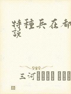 特种兵在都市小说