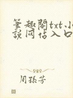 笔趣阁txt小说网站入口