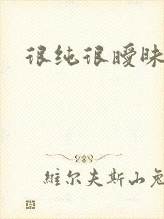 很纯很暧昧小说