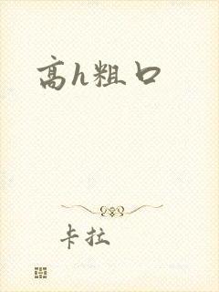 高h粗口