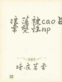 浪荡被cao日常双性np