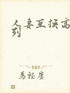 人妻互换高h系列