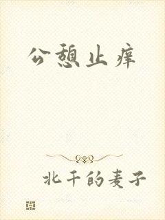 公憩止痒