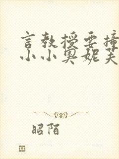 言教授要撞坏了小小奥妮芙原文