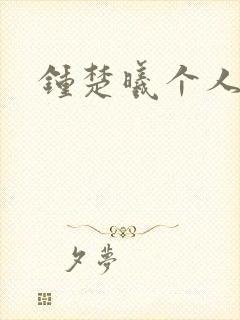 钟楚曦个人简历