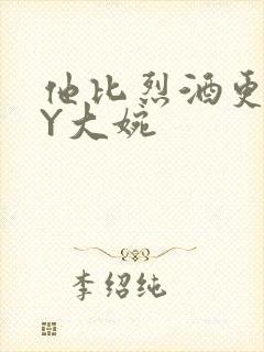 他比烈酒更撩BY大婉