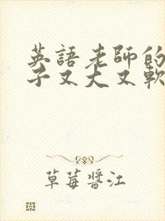 英语老师的小兔子又大又软