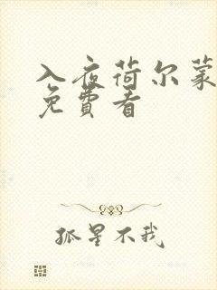 入夜荷尔蒙电影免费看