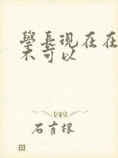 学长现在在上课不可以