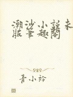 潮沙小说未删减版笔趣阁