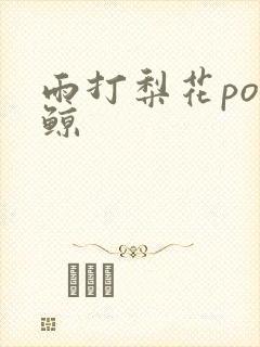 雨打梨花po问鲸