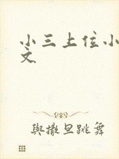 小三上位小说全文