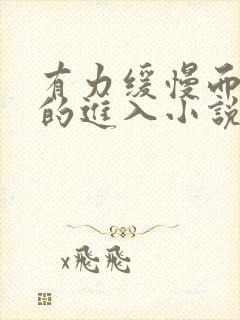 有力缓慢而坚定的进入小说