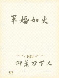 军婚如火