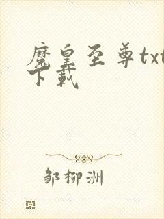 魔皇至尊txt下载