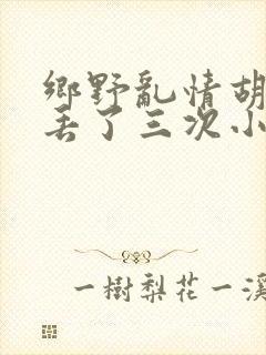 乡野乱情胡秀英丢了三次小说