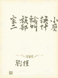 家族轮换小说第二部叫什么名字