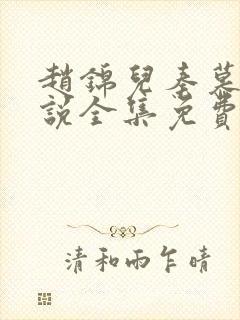 赵锦儿秦慕修小说全集免费