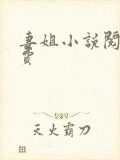 妻姐小说阅读免费