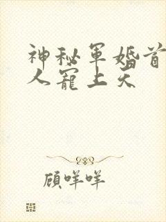 神秘军婚首长大人宠上天