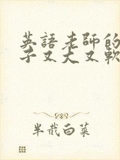 英语老师的小兔子又大又软