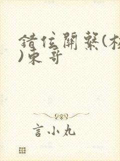 错位关系(校园)东哥