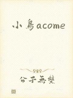 小鸟acome