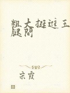 粗大挺进玉芬双腿间