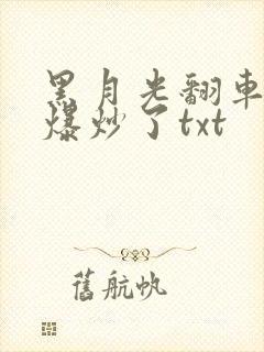黑月光翻车后被爆炒了txt