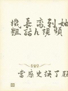 机长脔到她哭h粗话h视频