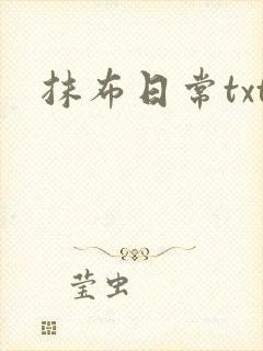 抹布日常txt