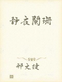 静夜阑珊
