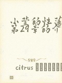 小莹的性荡生活第29章的介绍