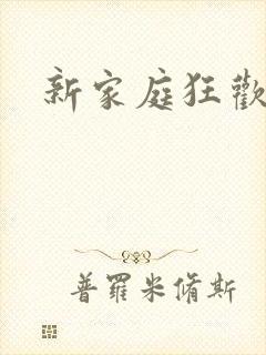 新家庭狂欢小说