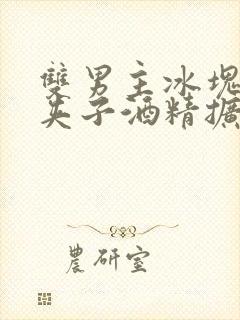 双男主冰块棉签夹子酒精扩张器