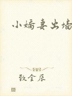 小娇妻出墙记